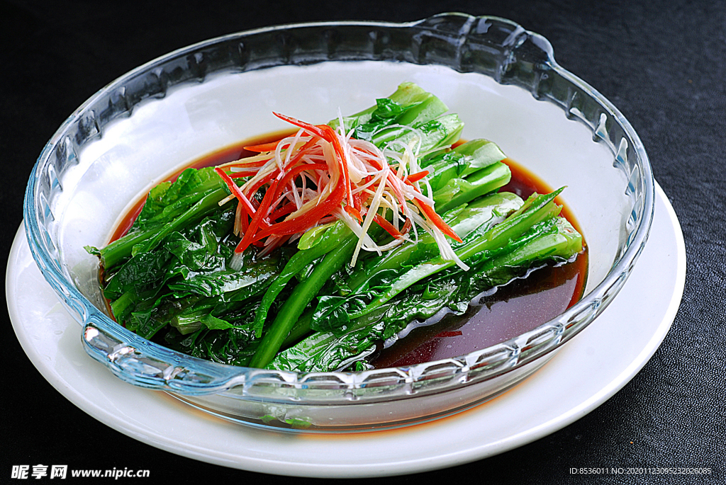 火鍋配菜白灼鳳尾