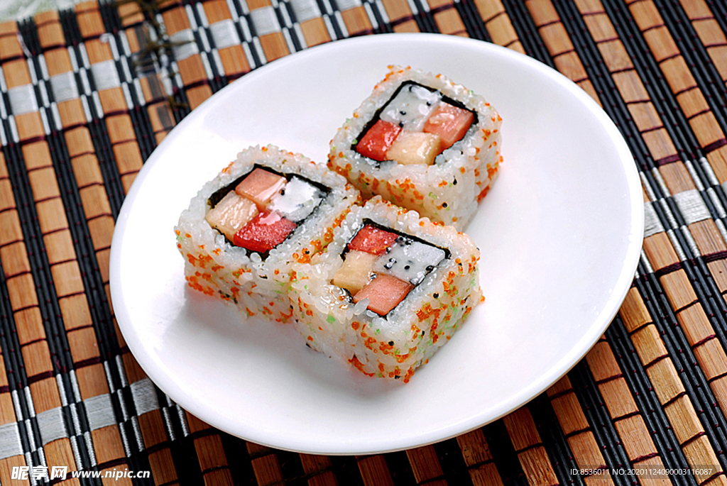日韓料理水果花卷