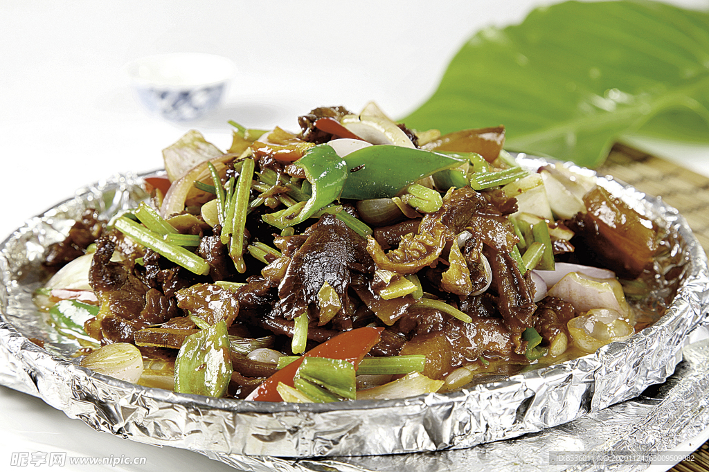 鐵板帶皮牛肉
