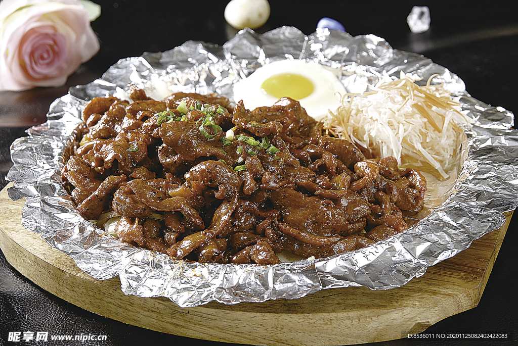 鐵板天鵝肉