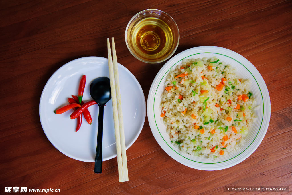 鸡油米饭