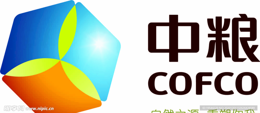 中粮 logo