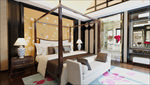 中国风卧室模型效果图