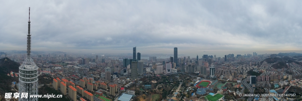 大連城市航拍