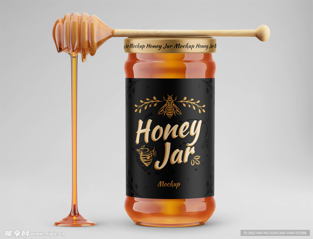 蜂蜜罐样机