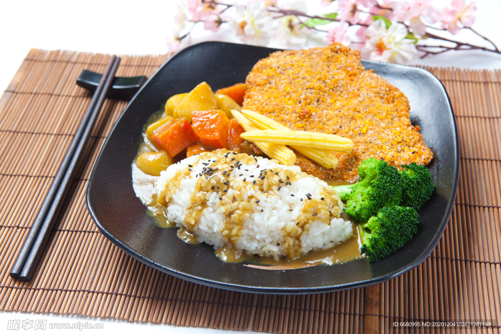 咖喱雞排飯