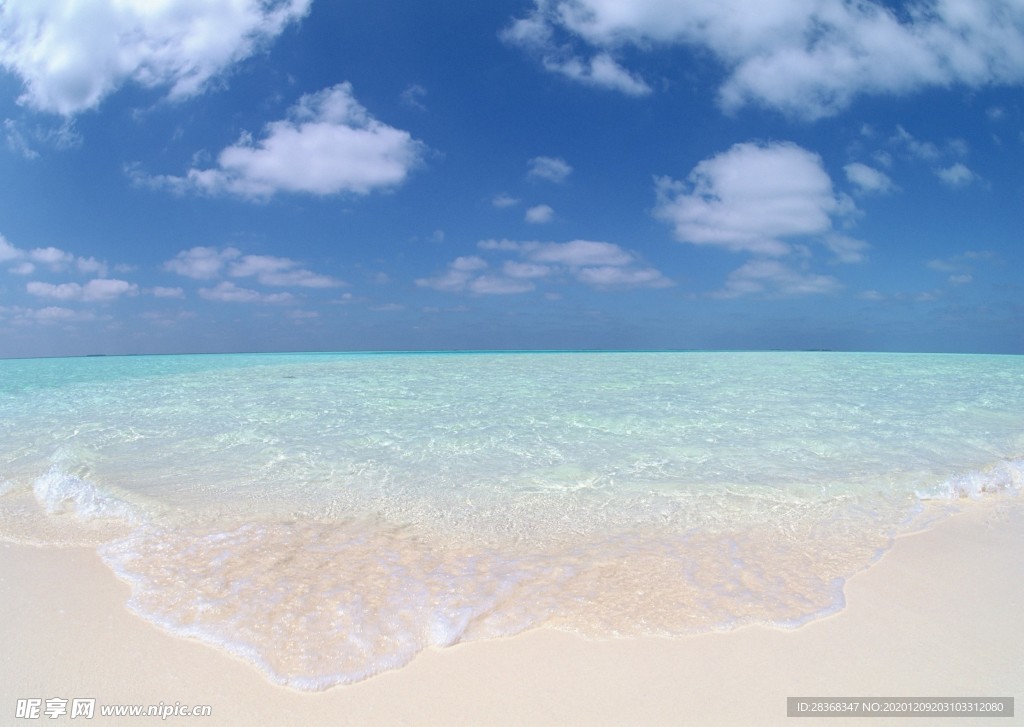 藍天碧海風光