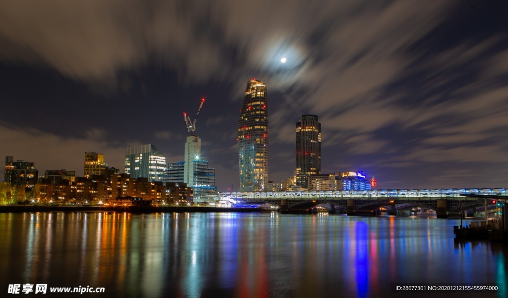 城市夜景景觀攝影