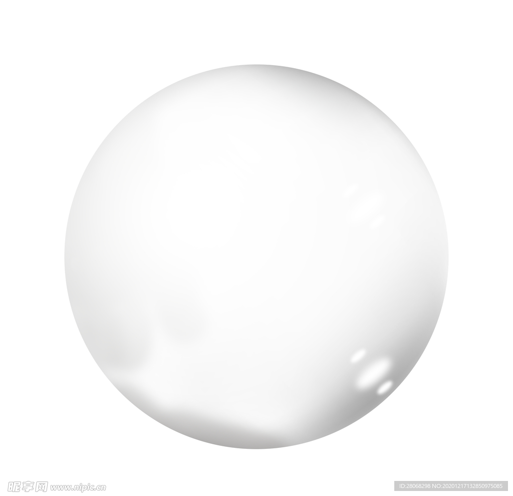 白色气泡元素