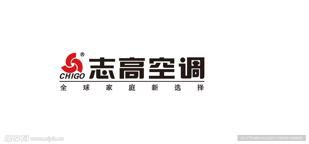 志高空调标志logo