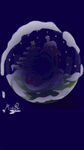 手绘融雪圣诞节水晶球