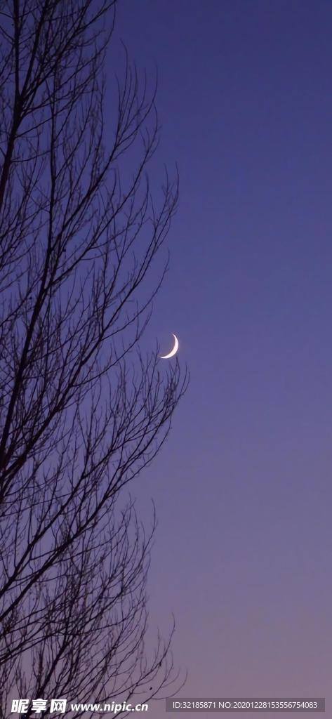 唯美夜空圖片
