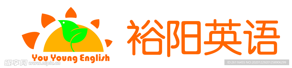 裕陽英語LOGO