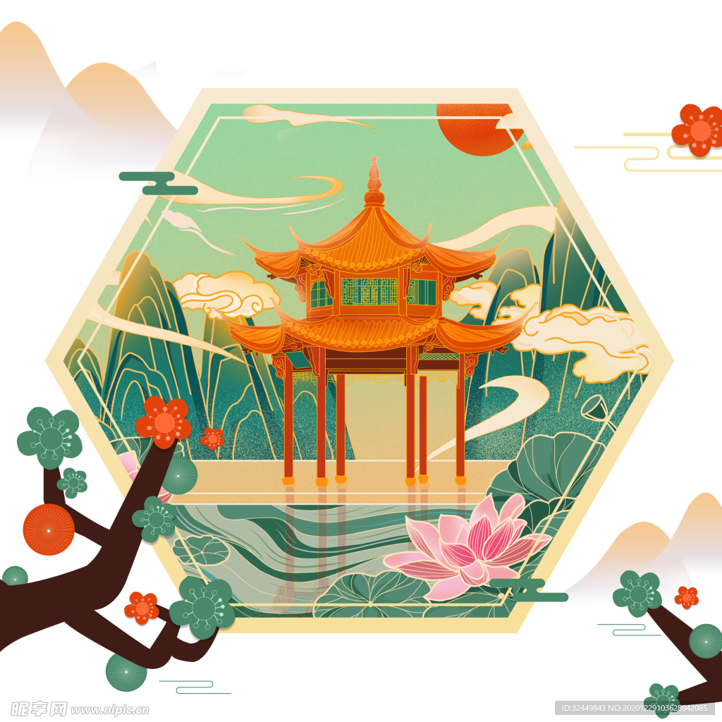 古風素材