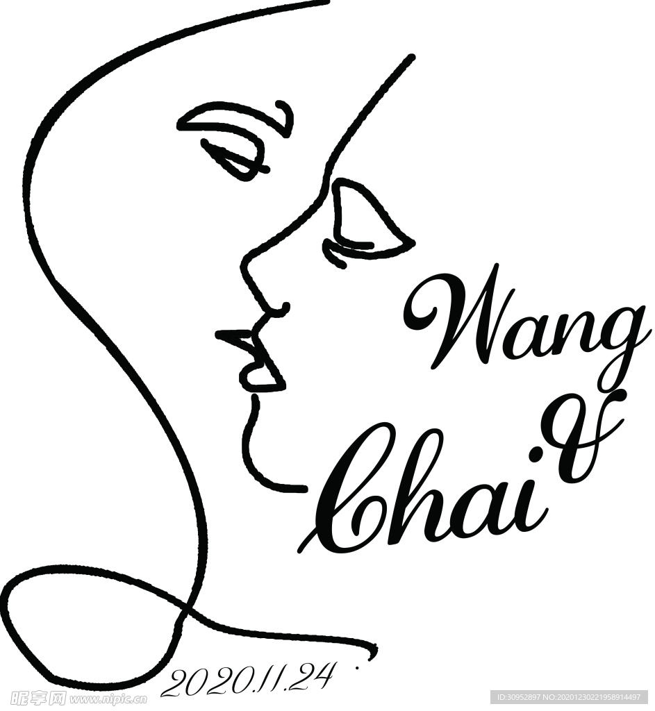 婚礼logo设计