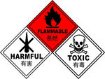 有毒有害易燃标识