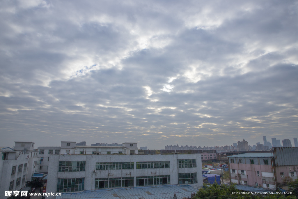 番禺沙溪村天空