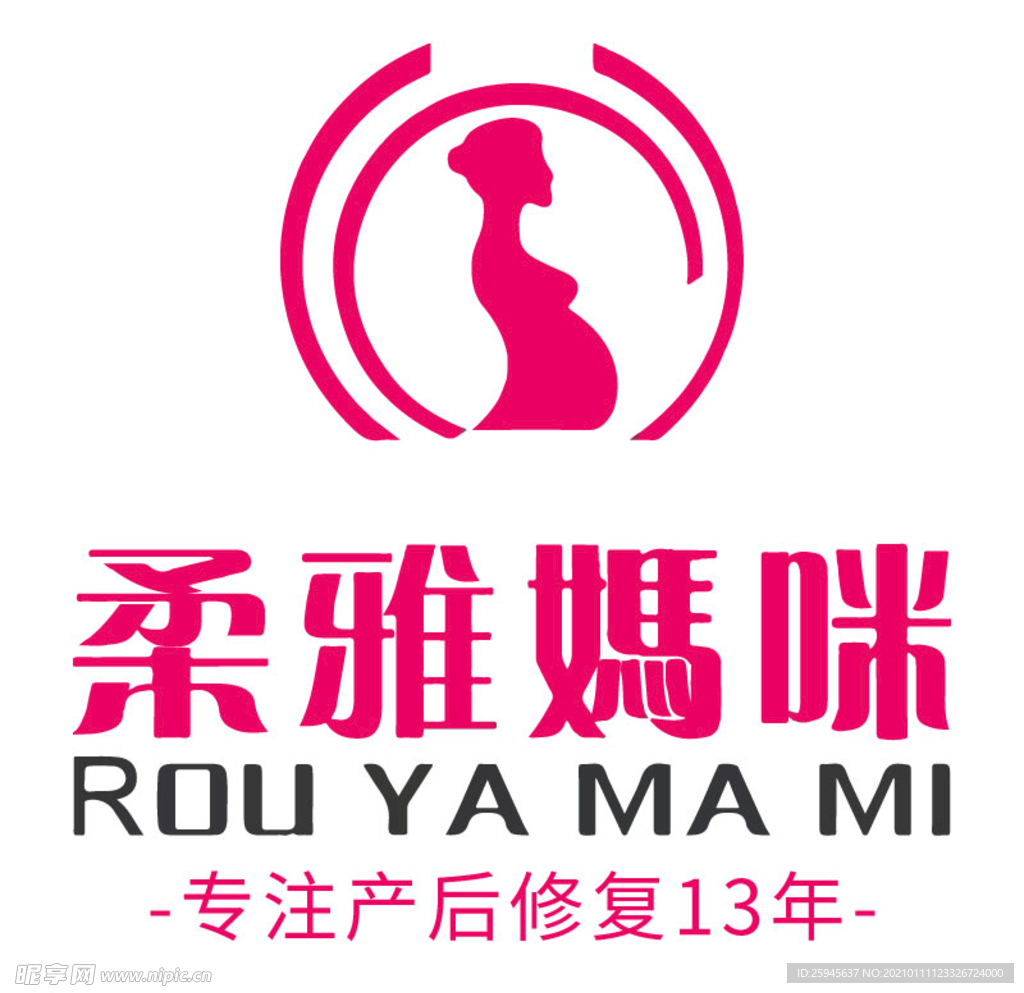 柔雅妈咪logo