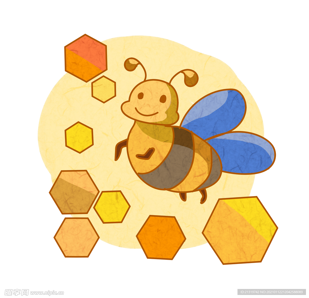 蜜蜂插畫