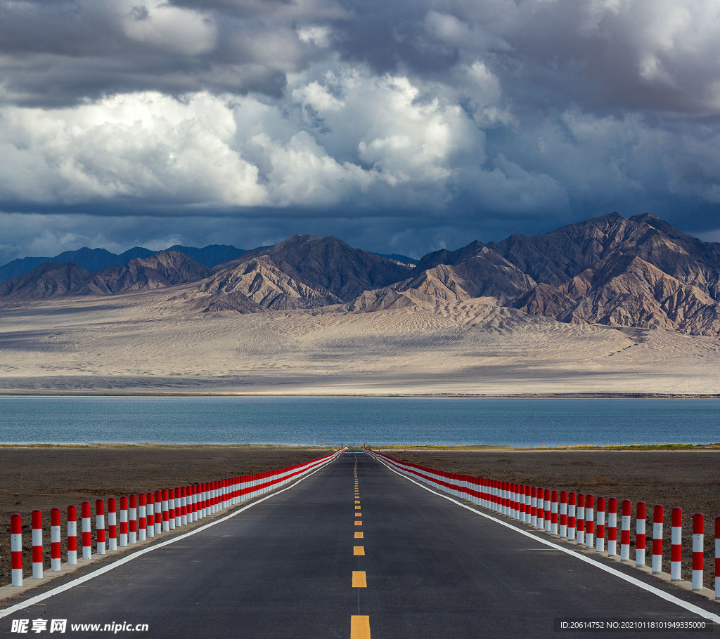 美麗的道路風景