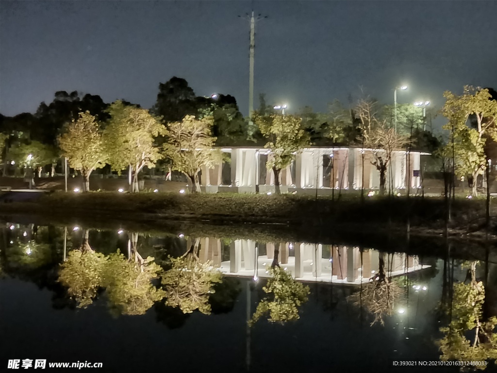 常平常新公園夜景