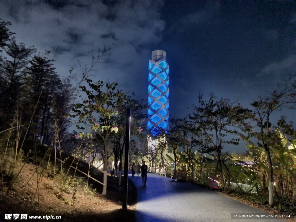 常平常新公園夜景