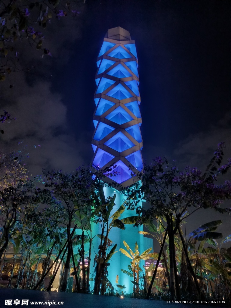 常平常新公園夜景