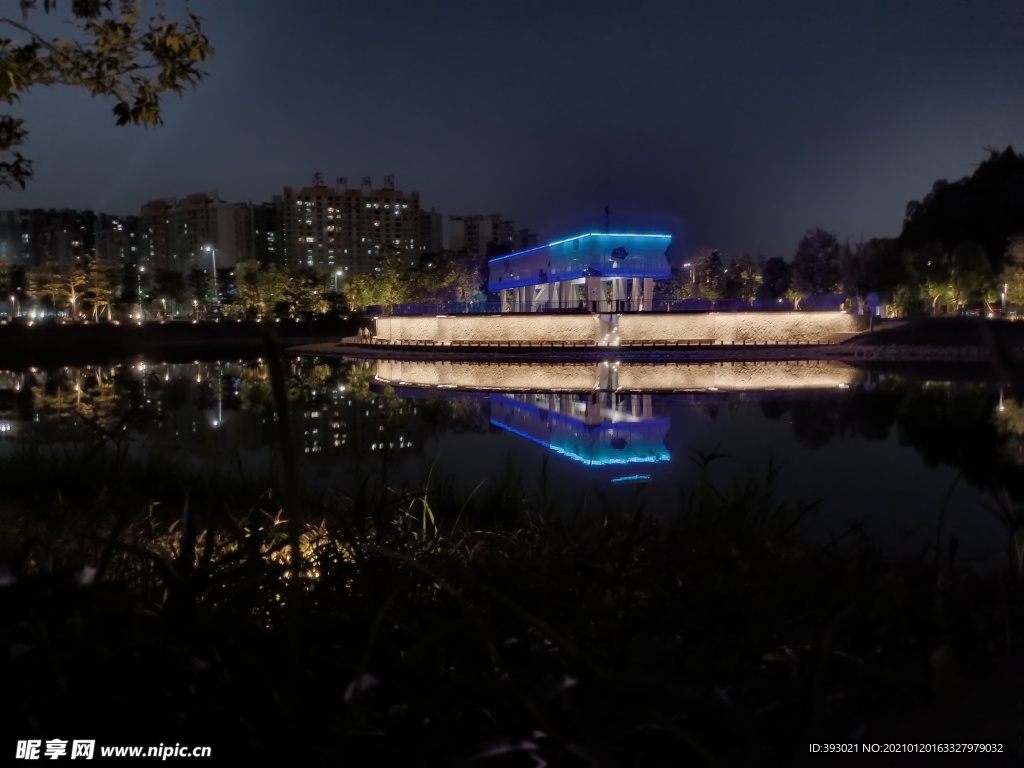 常平常新公園夜景
