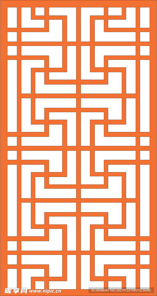 中式窗格邊框