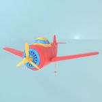 C4D玩具飞机