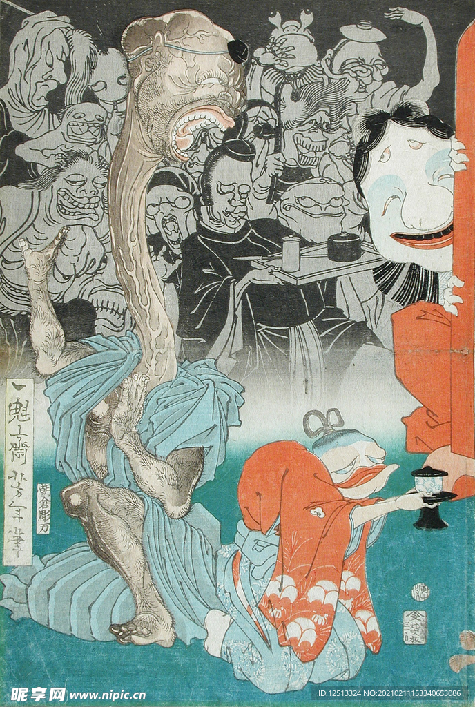 月岡芳年 浮世繪