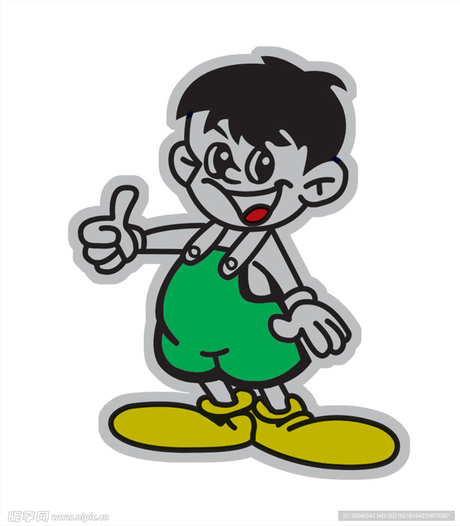 男孩