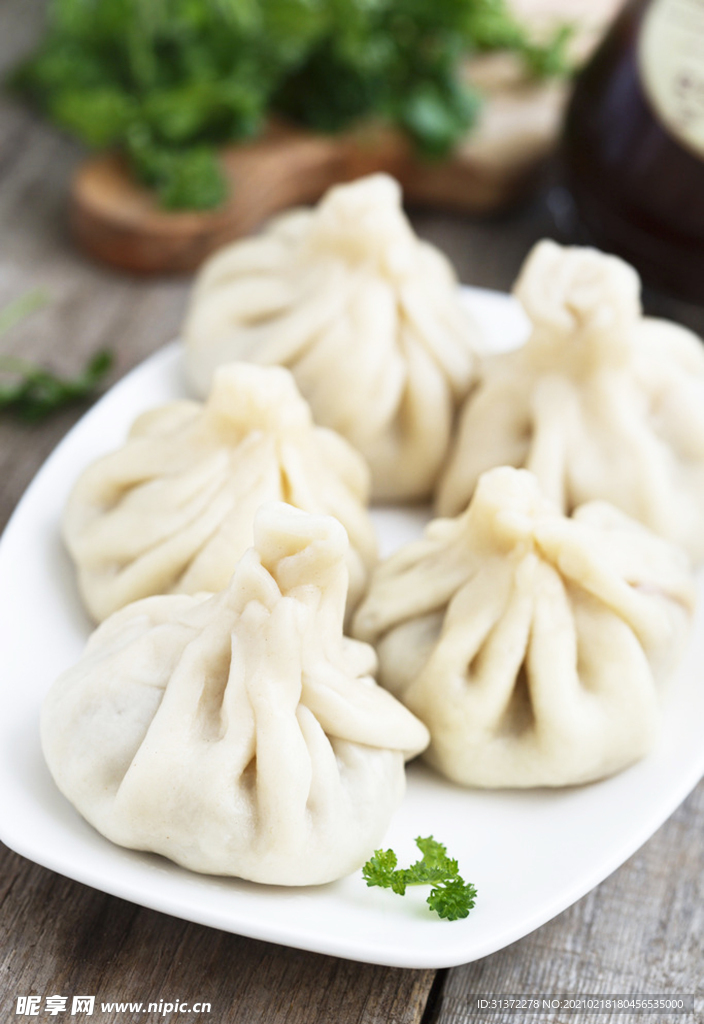 早點(diǎn)包子圖片素材
