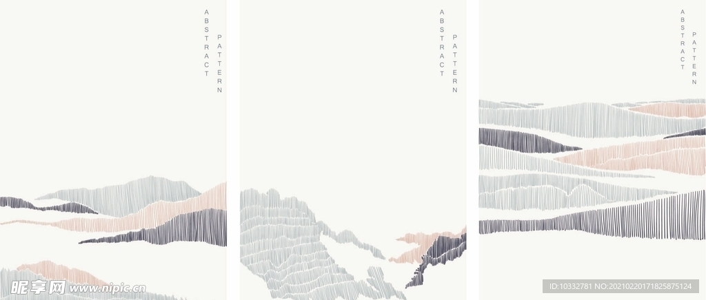 山 手繪