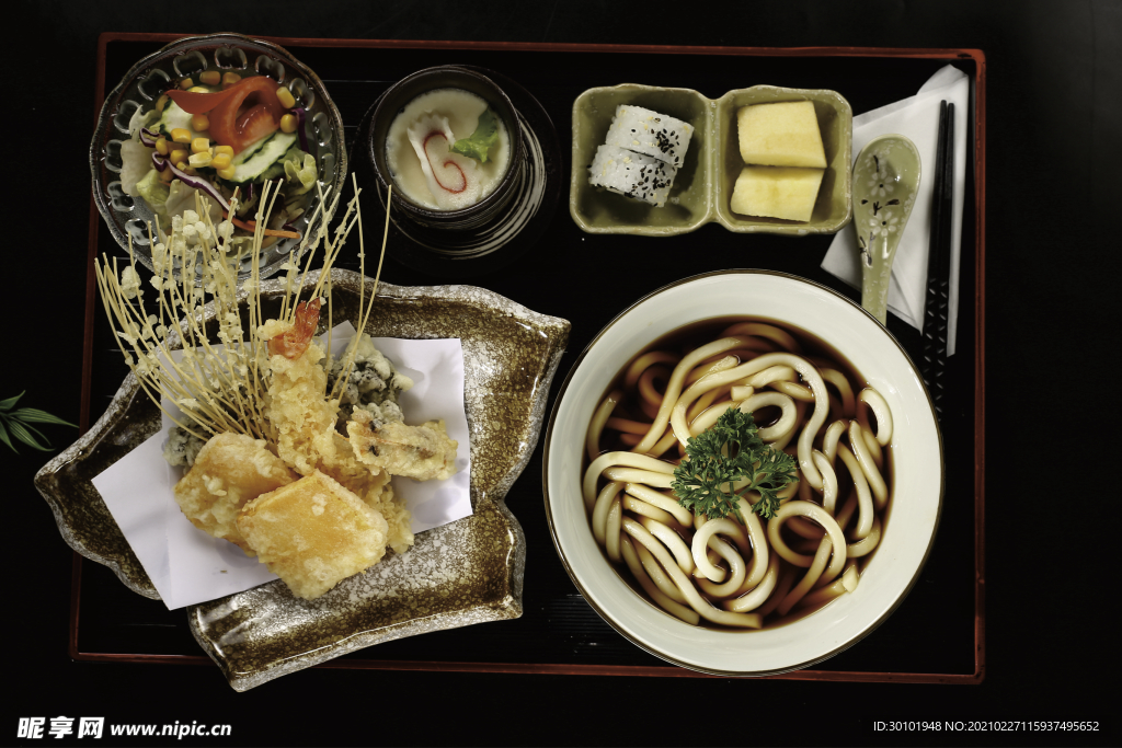 蝦排面套餐