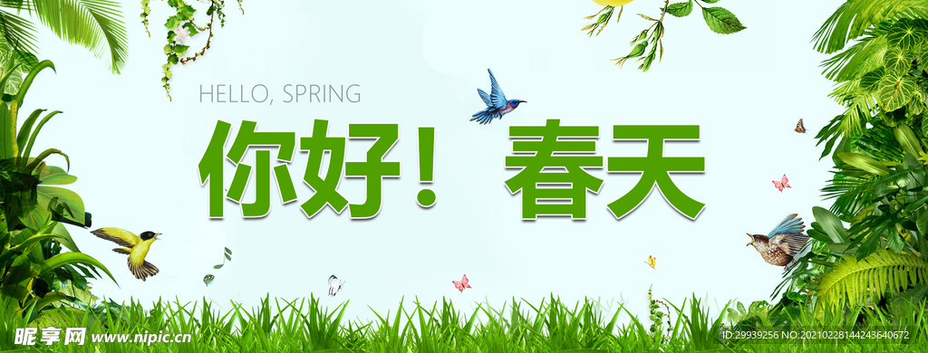 你好 春天
