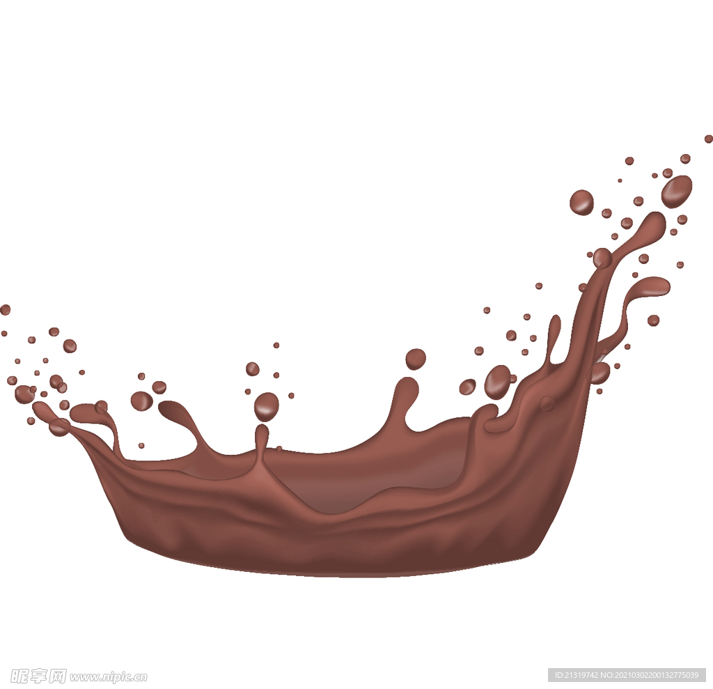 流动液体巧克力