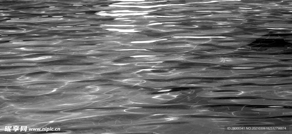 海水纹理 黑白 高清贴图