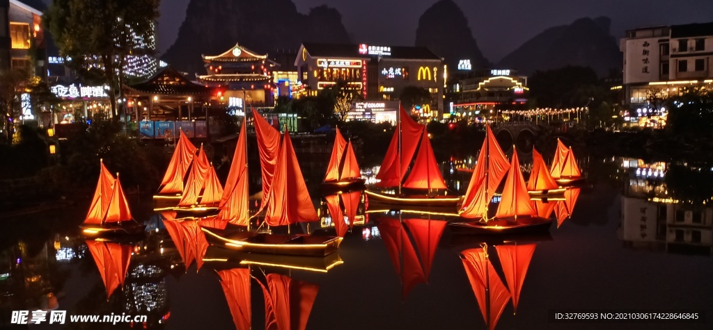 桂林夜色