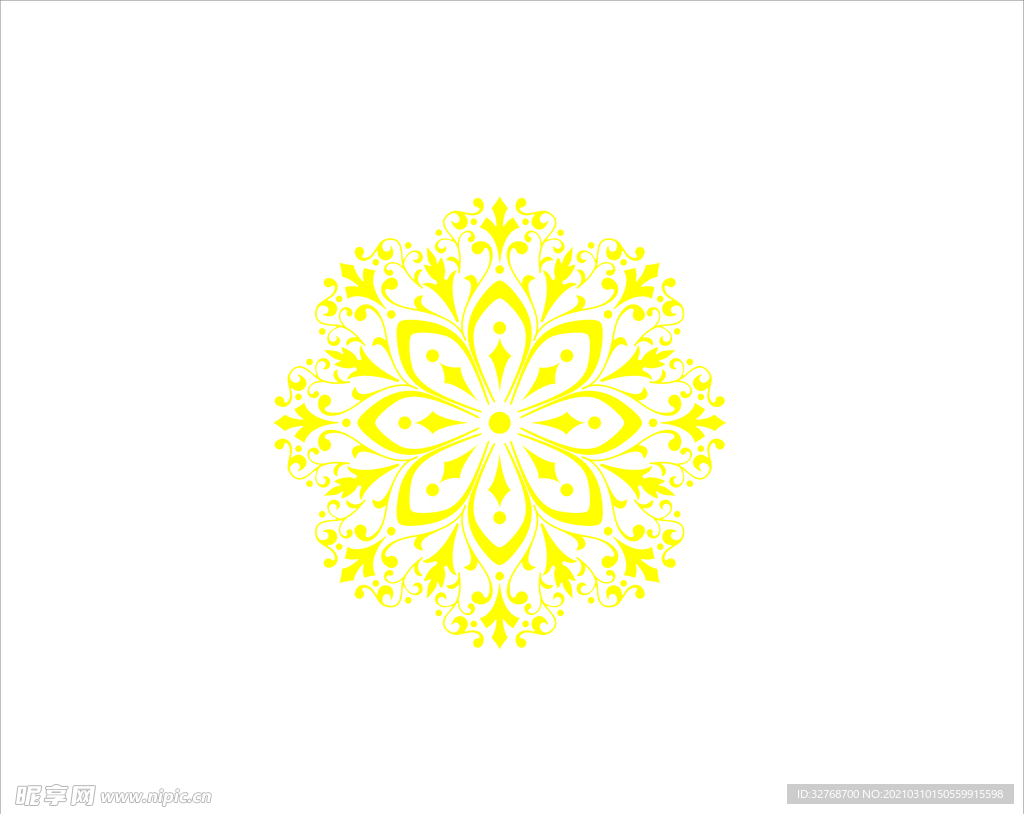 對稱花紋