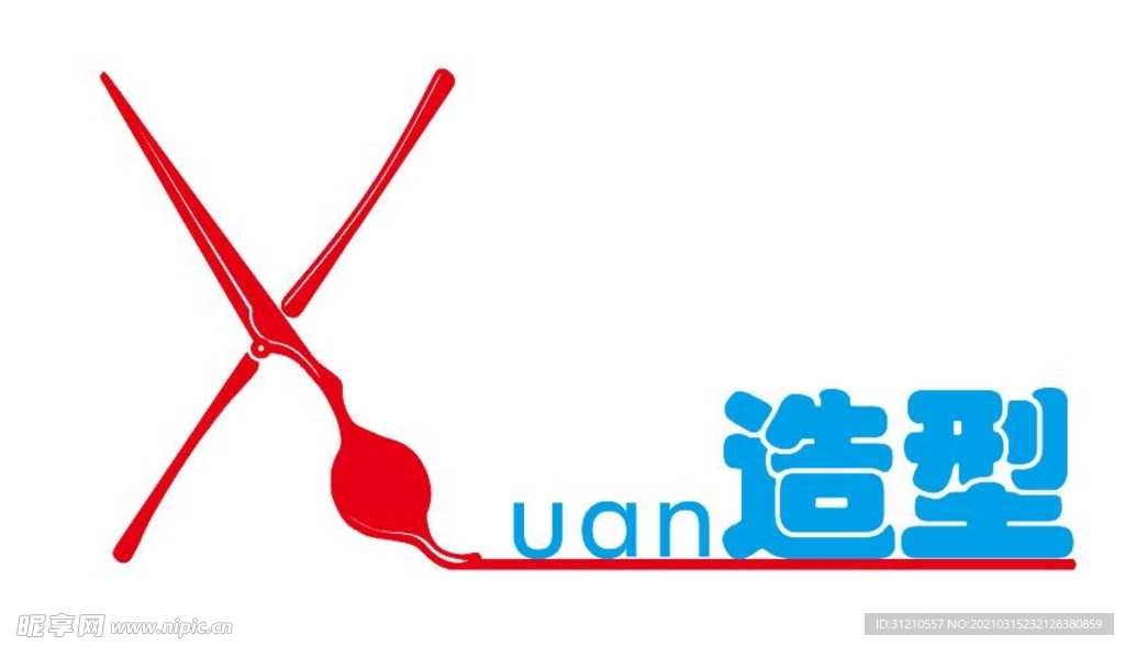 理發店logo