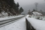 凤凰山雪景