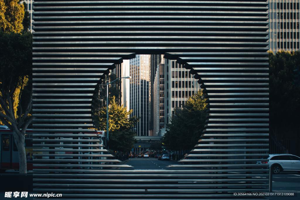 城市建筑大樓高樓背景素材
