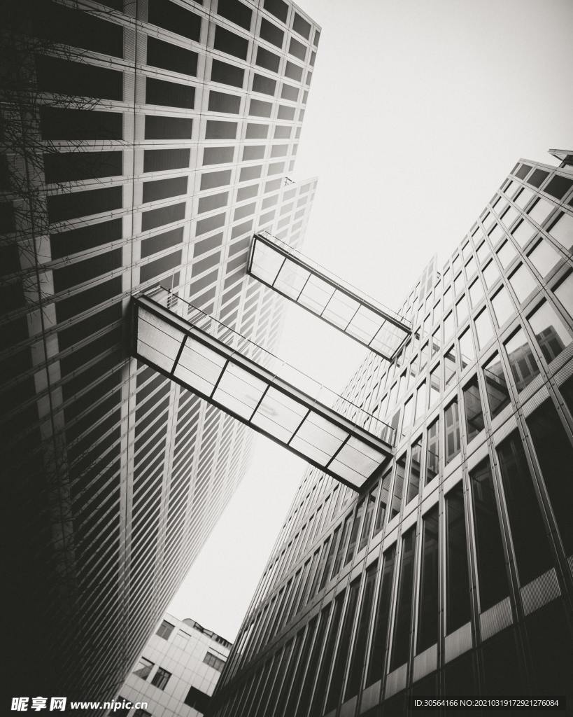 高樓城市建筑大樓背景素材