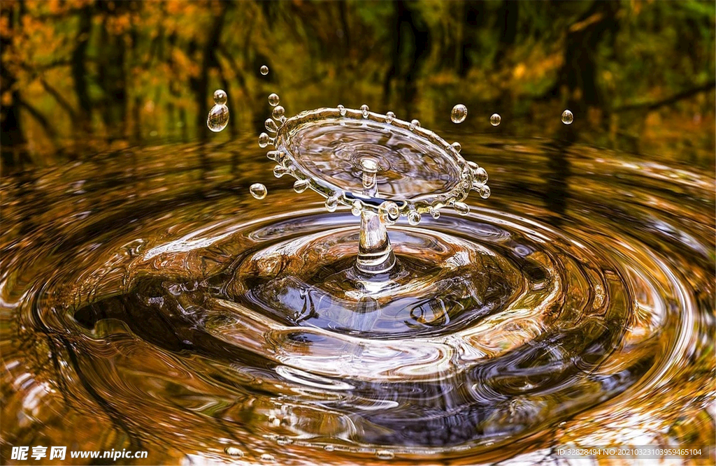 水波水紋素材