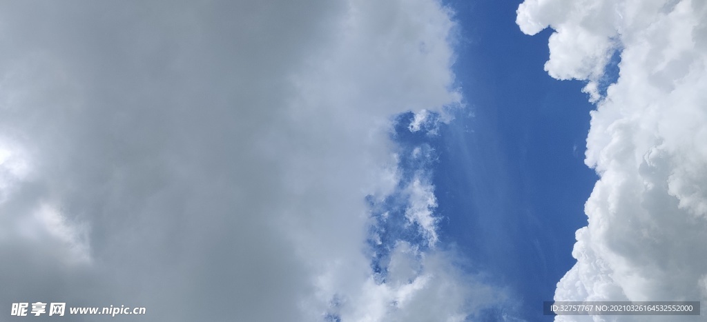 蓝天白云 手机屏保 白云朵朵