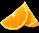 切开的橙子透明免抠素材