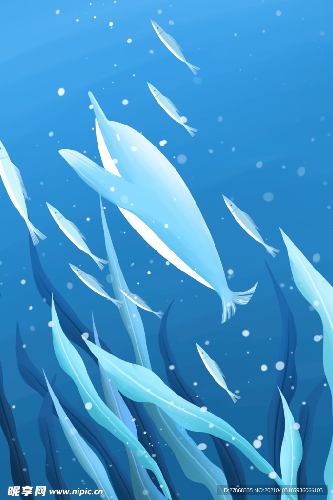 海洋鱼类海报