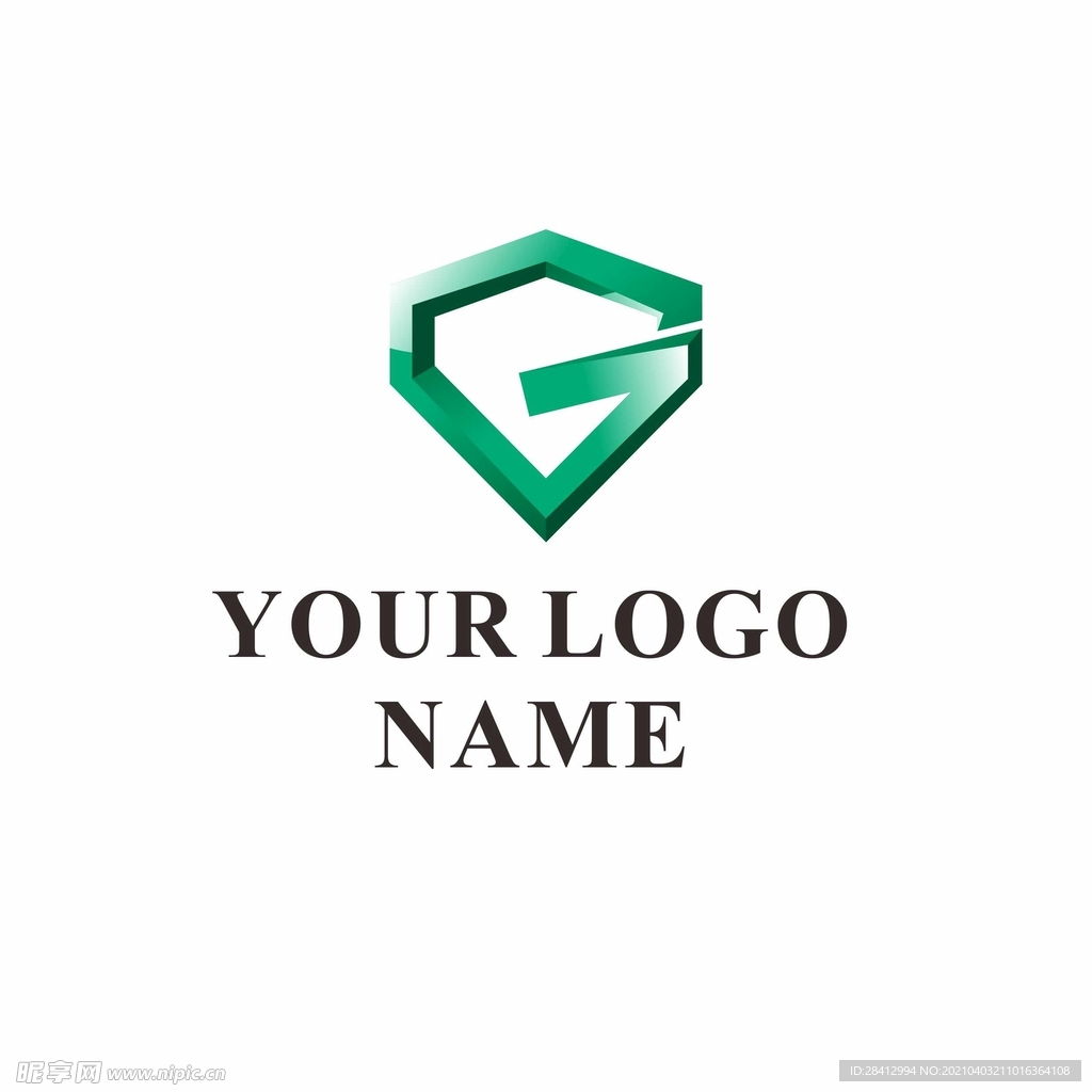 G logo 钻石图片