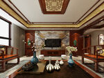中式客厅家装图片